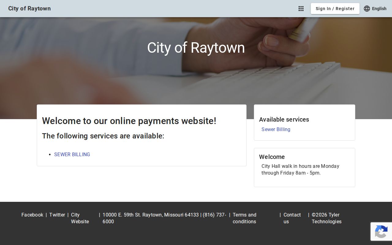 Raytown court docket municipal payment and online services